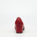 Butterfly Classics Joan 1 Faux Leather Low Courts - Red footwear Butterfly Classics