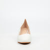 Butterfly Classics Joan 1 Faux Leather Low Courts - White footwear Butterfly Classics