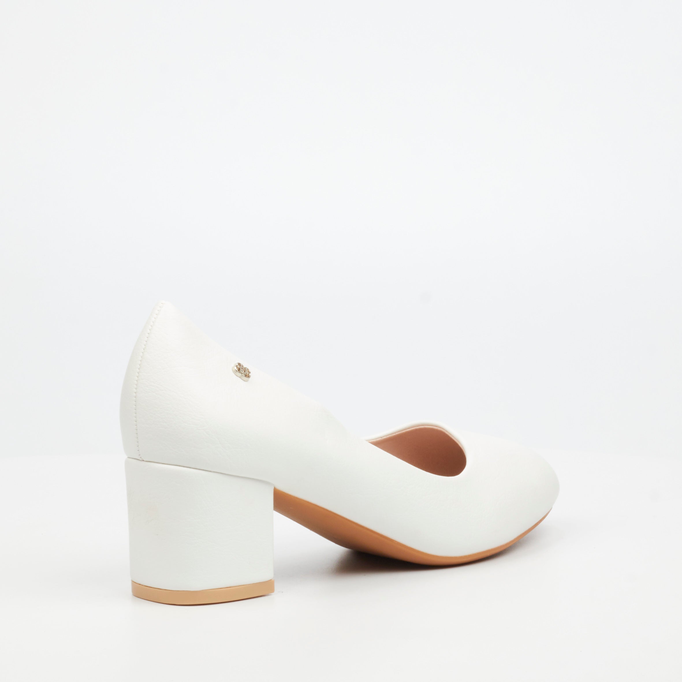 Butterfly Classics Joan 1 Faux Leather Low Courts - White footwear Butterfly Classics