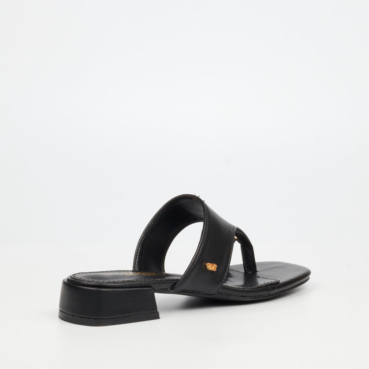 Miss Black Joanna 1 Low Black Heels - Black