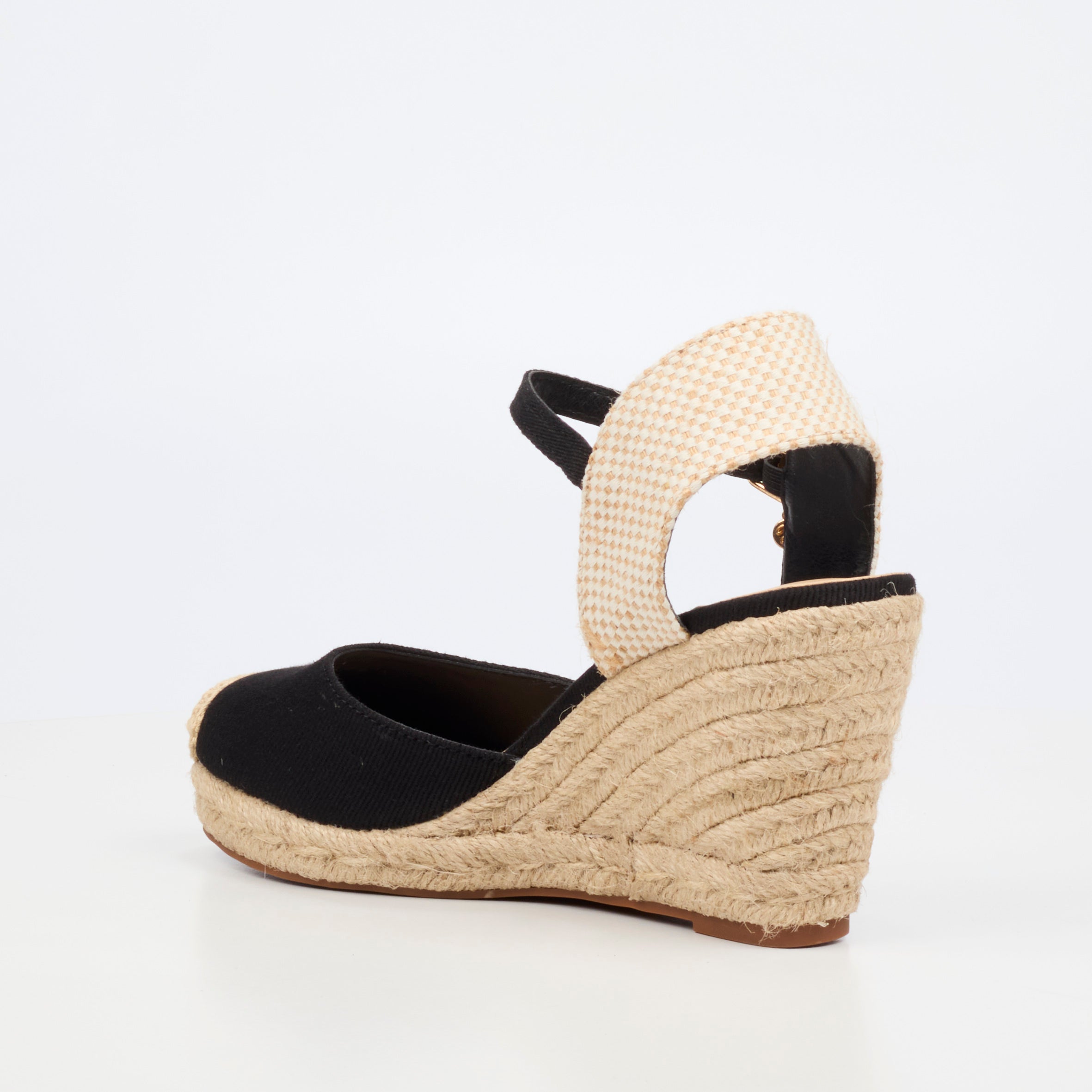 Miss Black Jojo 12 Wedge - Black footwear Miss Black