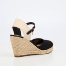 Miss Black Jojo 12 Wedge - Black footwear Miss Black