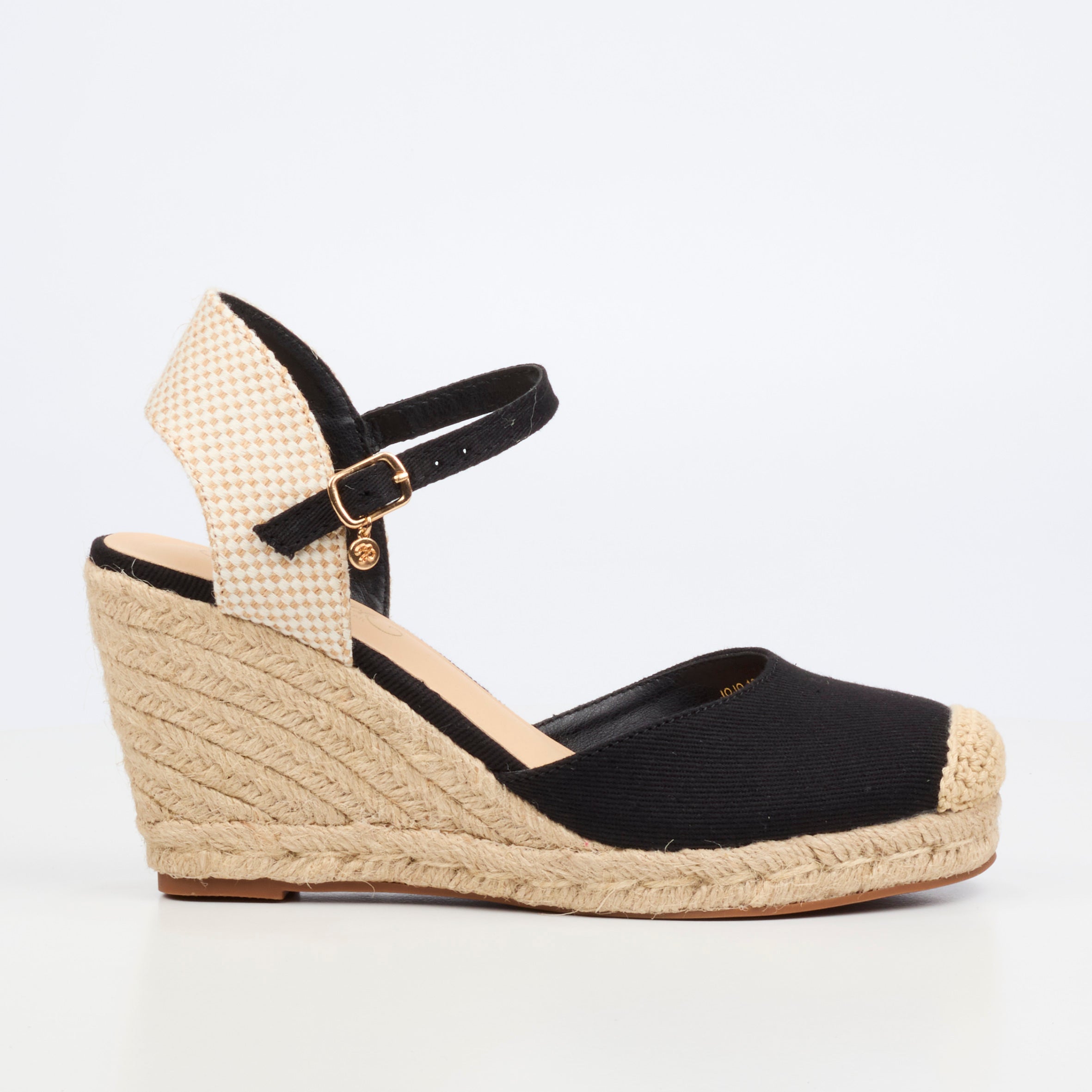Miss Black Jojo 12 Wedge - Black footwear Miss Black