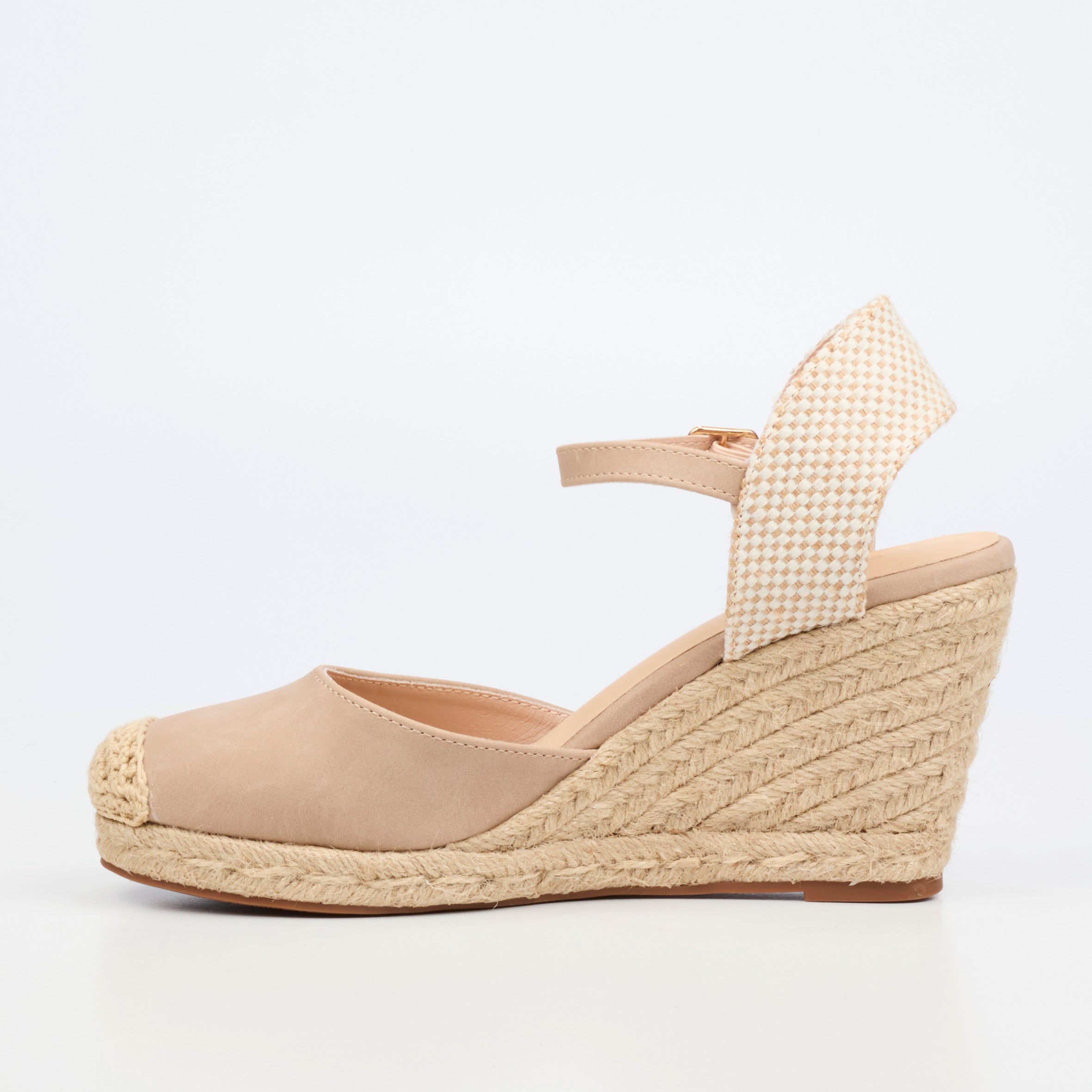 Miss Black Jojo 12 Wedge - Nude footwear Miss Black