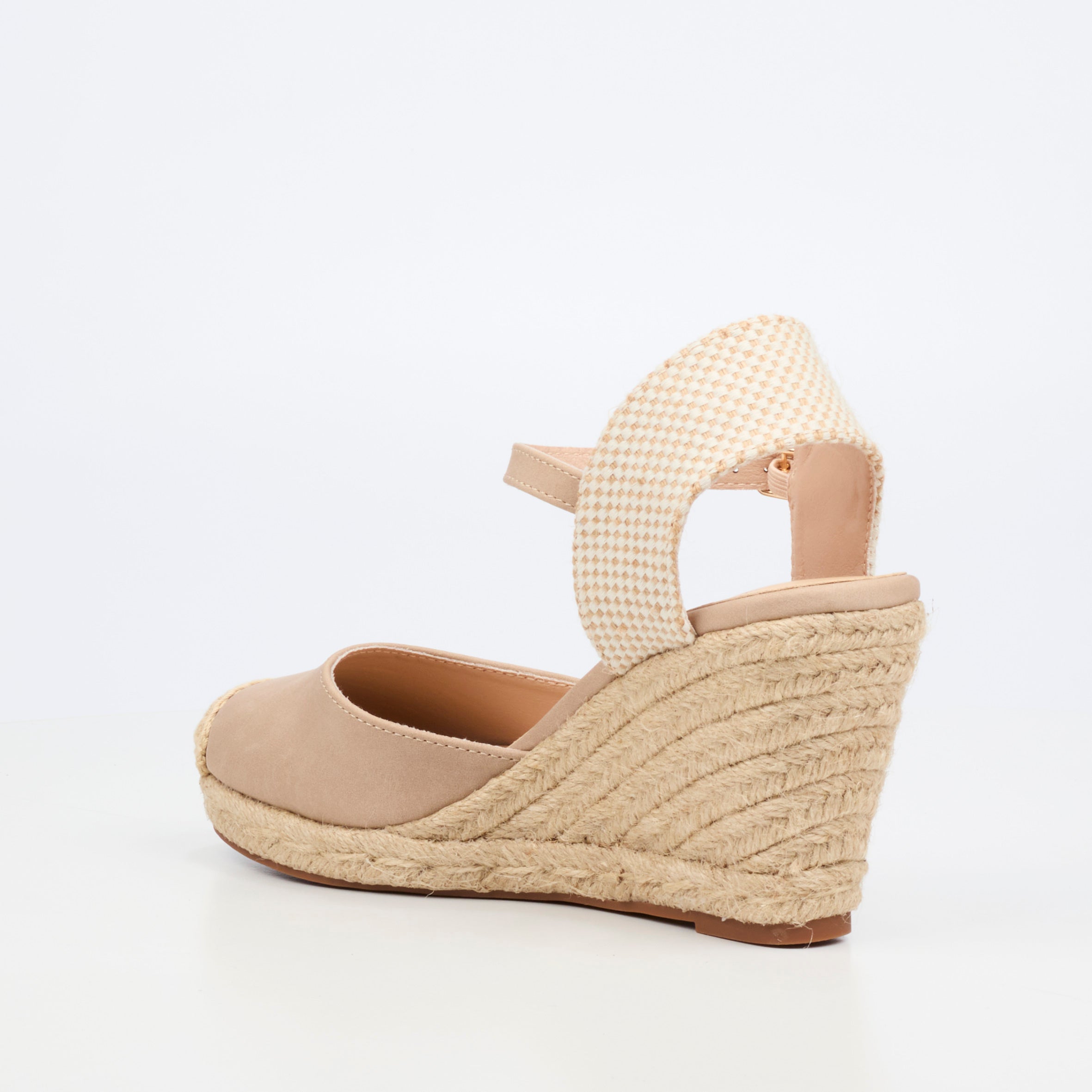 Miss Black Jojo 12 Wedge - Nude footwear Miss Black