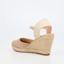 Miss Black Jojo 12 Wedge - Nude footwear Miss Black