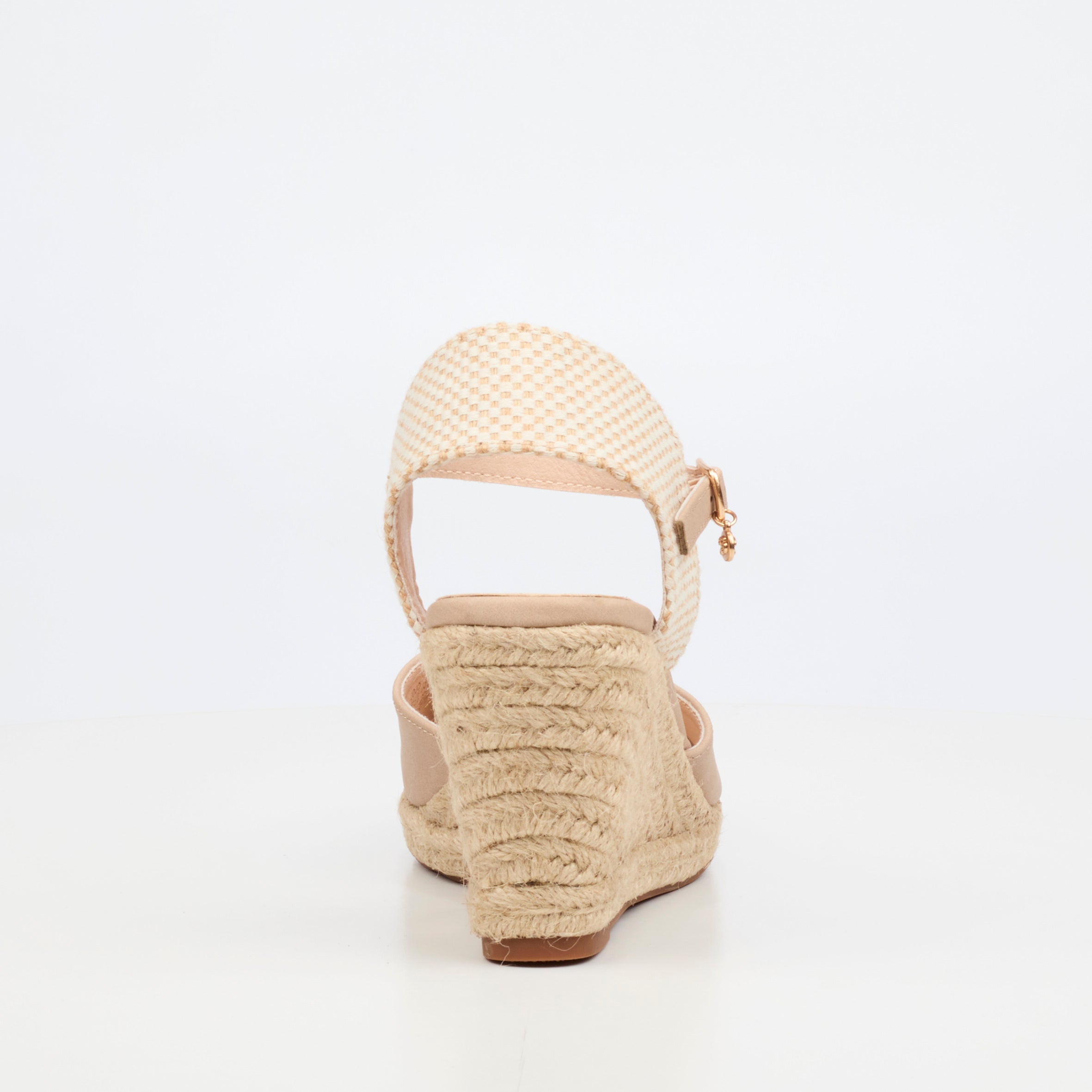 Miss Black Jojo 12 Wedge - Nude footwear Miss Black