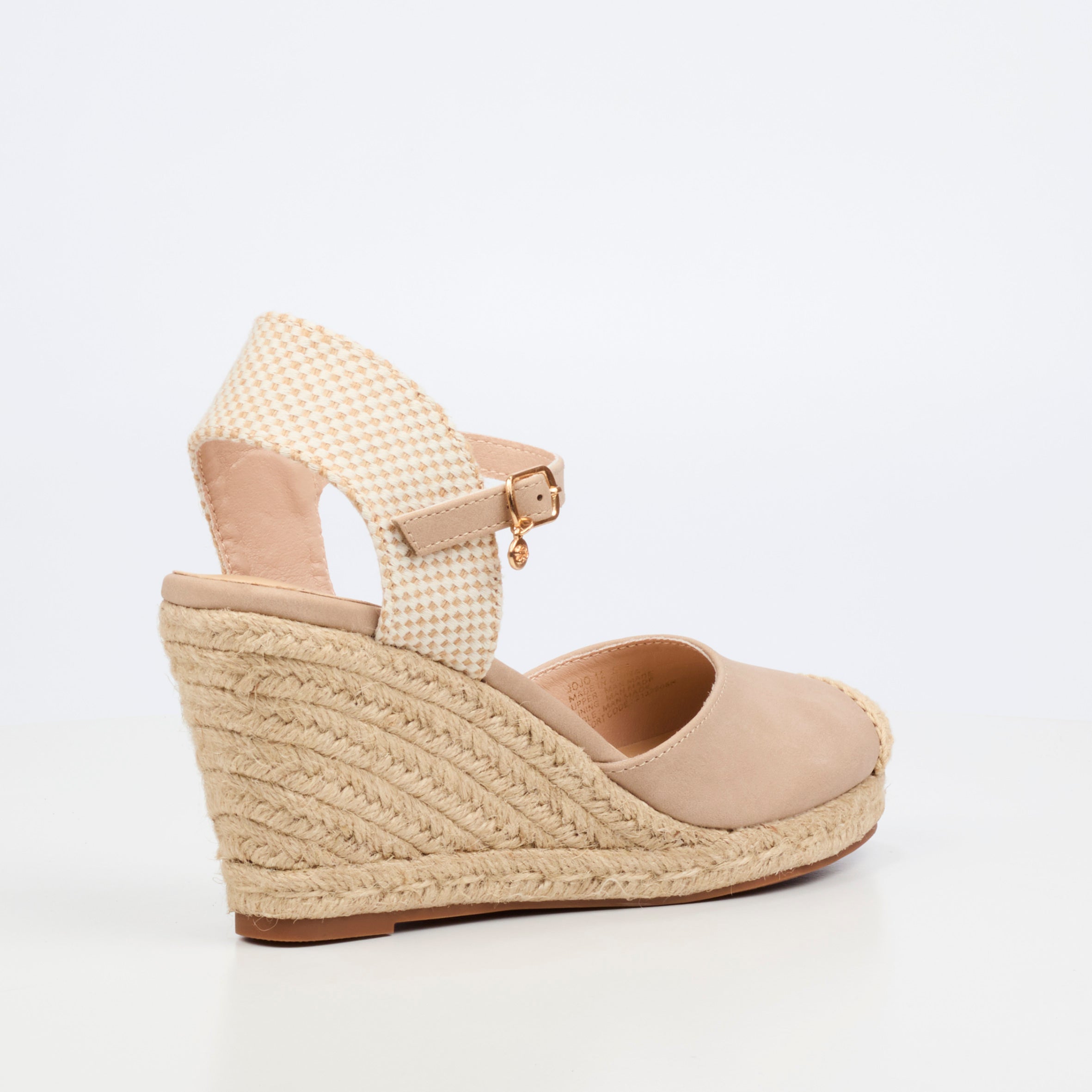 Miss Black Jojo 12 Wedge - Nude footwear Miss Black