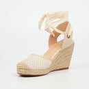 Miss Black Jojo 14 Wedge - Beige footwear Miss Black