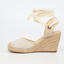Miss Black Jojo 14 Wedge - Beige footwear Miss Black