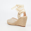 Miss Black Jojo 14 Wedge - Beige footwear Miss Black