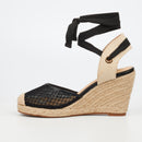 Miss Black Jojo 14 Wedge - Black