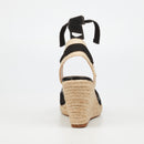 Miss Black Jojo 14 Wedge - Black