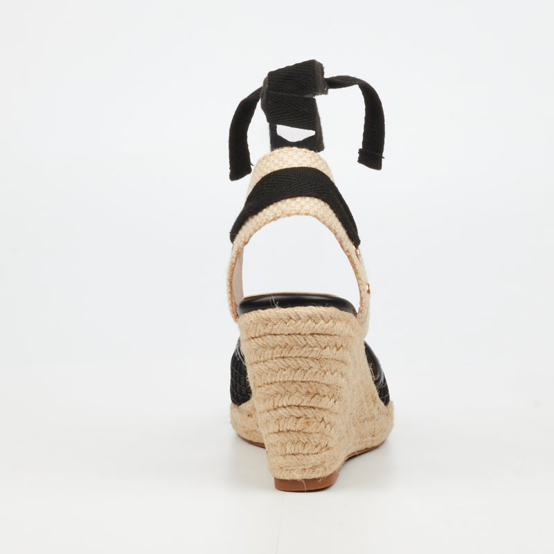 Miss Black Jojo 14 Wedge - Black
