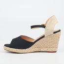 Miss Black Jojo 2 Wedge - Black footwear Miss Black