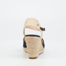 Miss Black Jojo 2 Wedge - Black footwear Miss Black