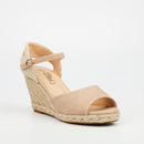 MIss Black Jojo 2 Wedge - Nude footwear Miss Black