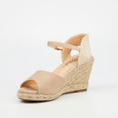 MIss Black Jojo 2 Wedge - Nude footwear Miss Black