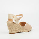 MIss Black Jojo 2 Wedge - Nude footwear Miss Black