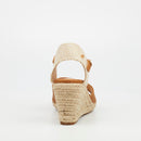 Miss Black Jojo 2 Wedge - Tan footwear Miss Black