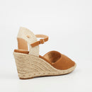 Miss Black Jojo 2 Wedge - Tan footwear Miss Black