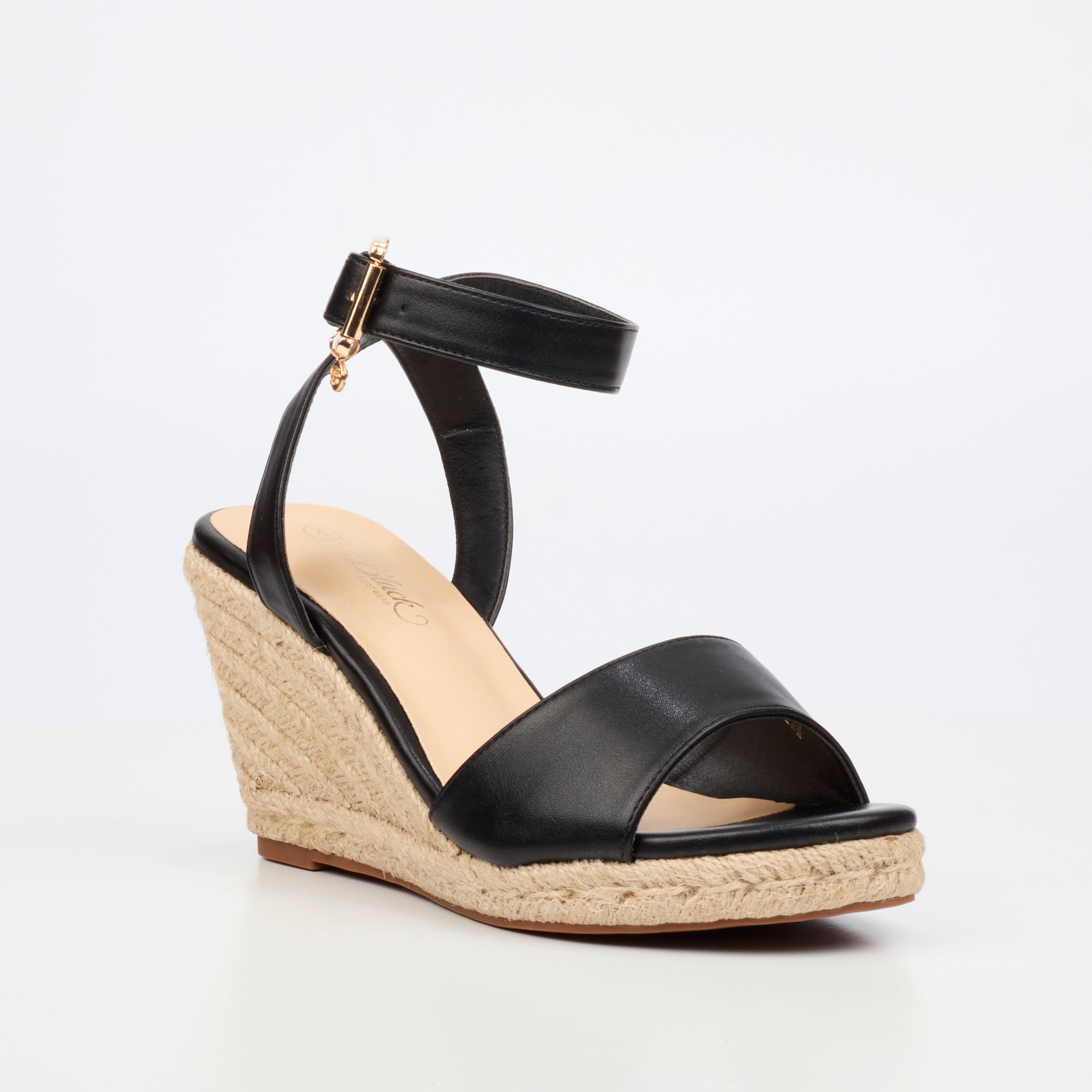 Miss Black Jojo 8 Wedge - Black footwear Miss Black