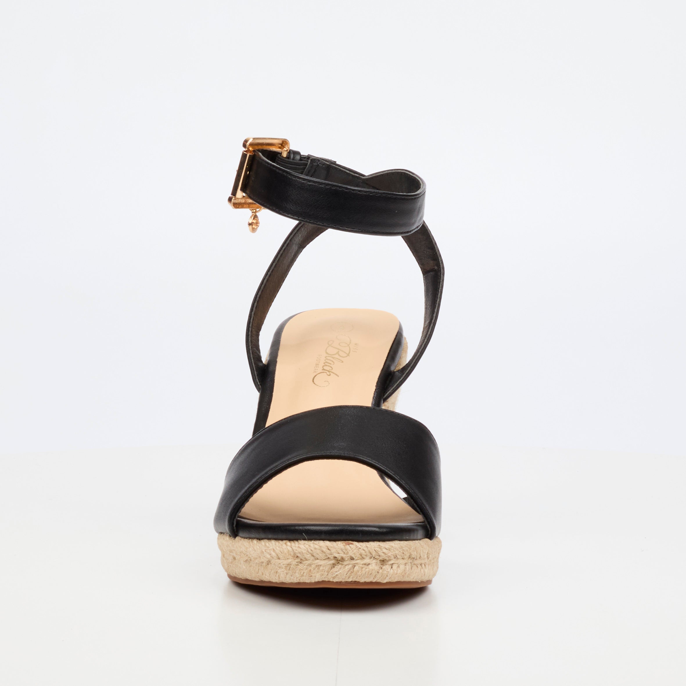 Miss Black Jojo 8 Wedge - Black footwear Miss Black