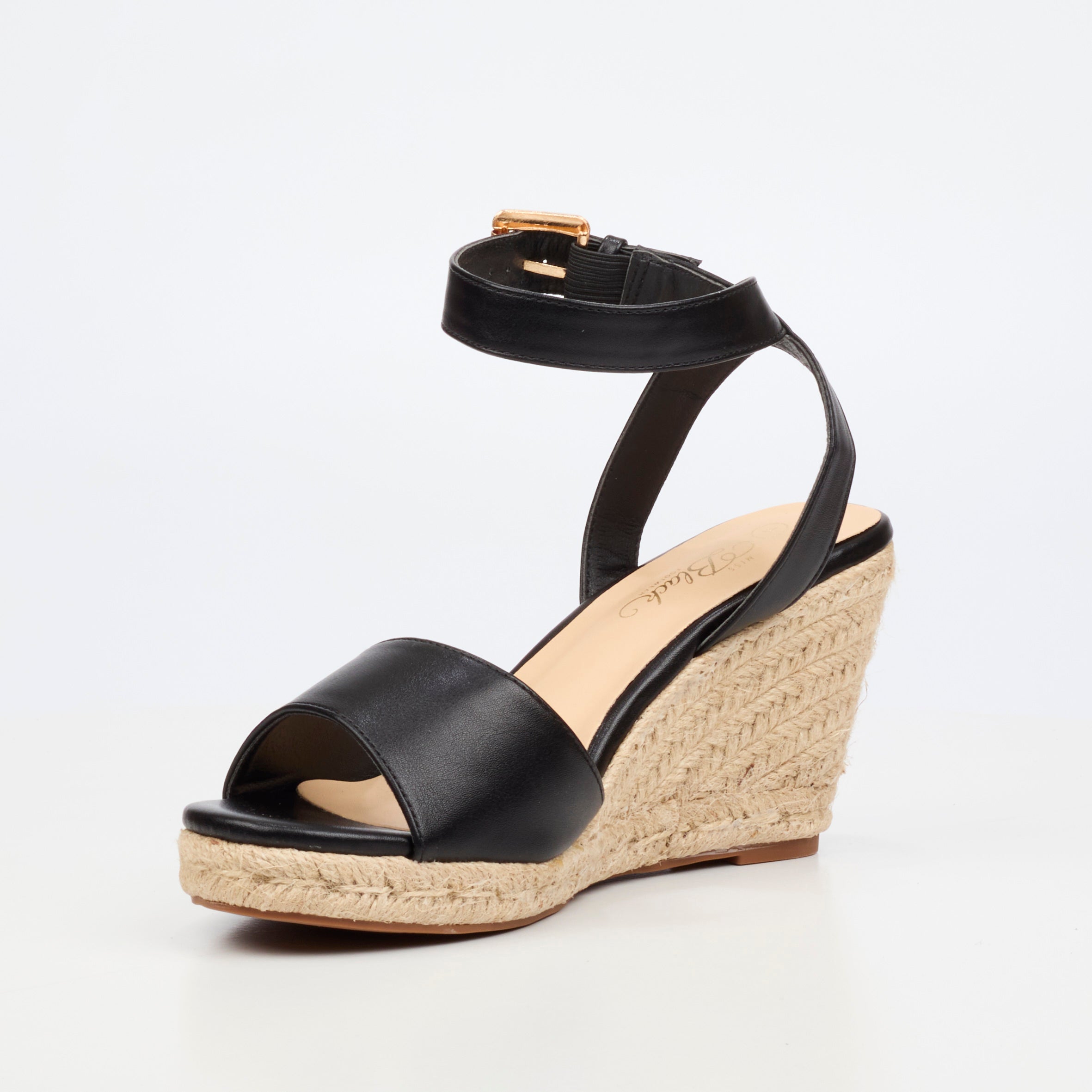 Miss Black Jojo 8 Wedge - Black footwear Miss Black