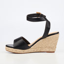 Miss Black Jojo 8 Wedge - Black
