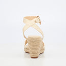 Miss Black Jojo 8 Wedge - Natural