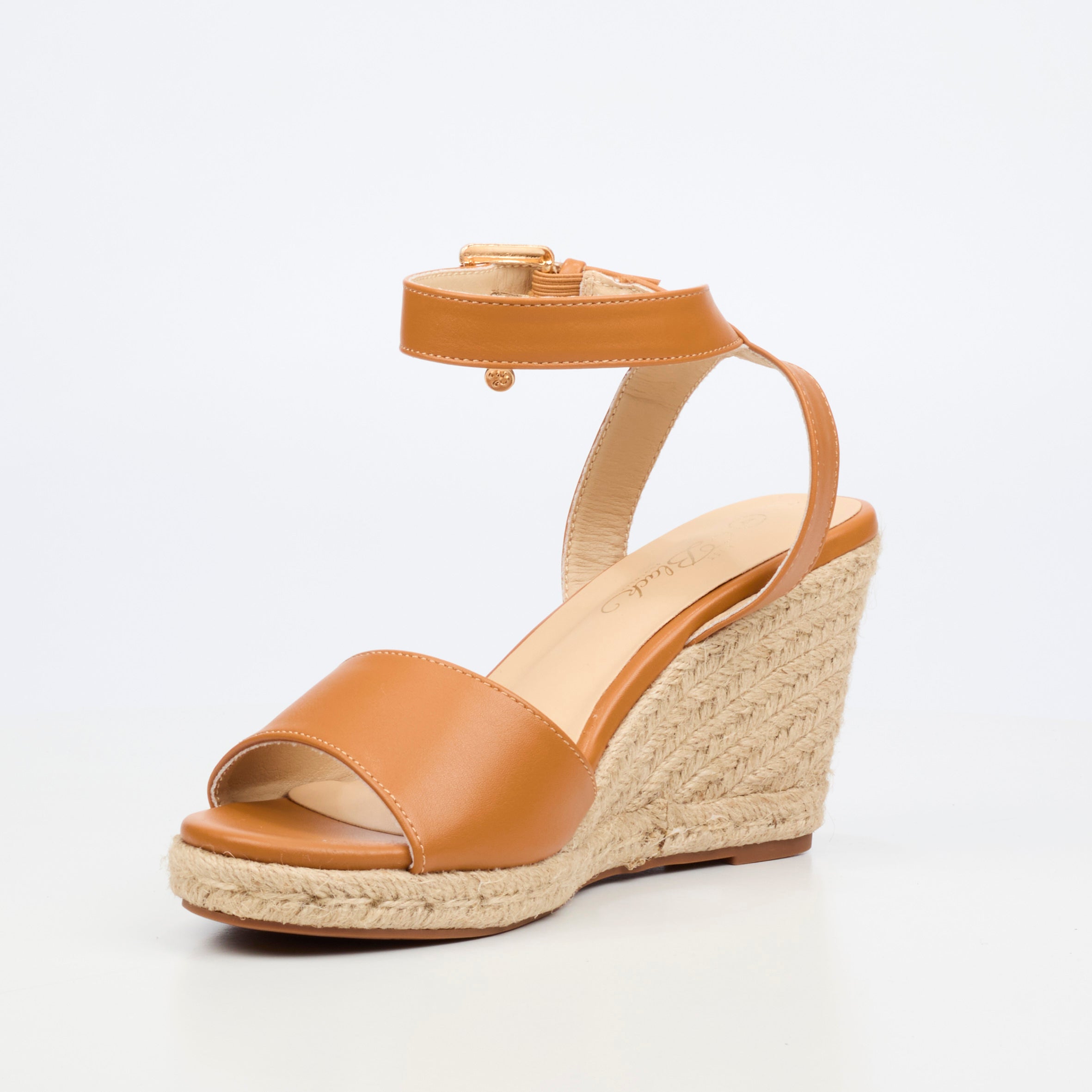 Miss Black Jojo 8 Wedge - Tan footwear Miss Black