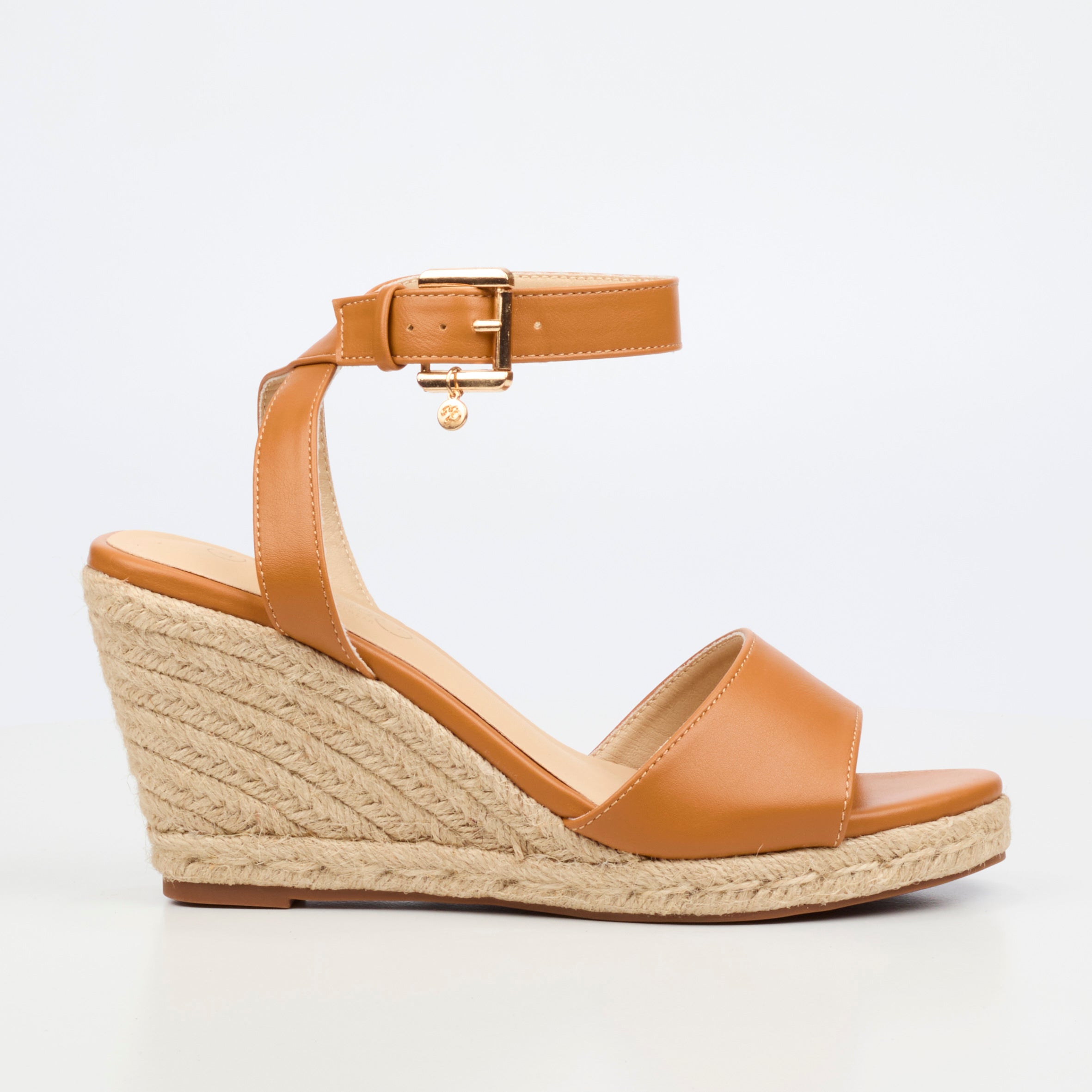 Miss Black Jojo 8 Wedge - Tan footwear Miss Black