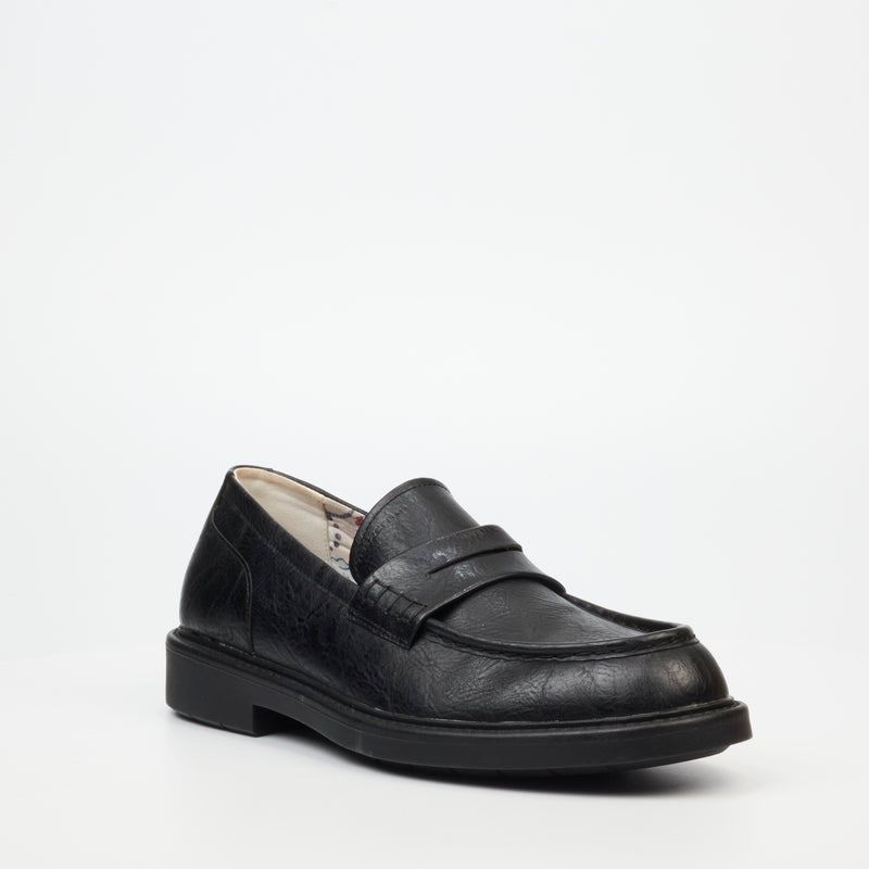 Mazerata Jones 1 Faux Wax Formal - Black footwear Mazerata