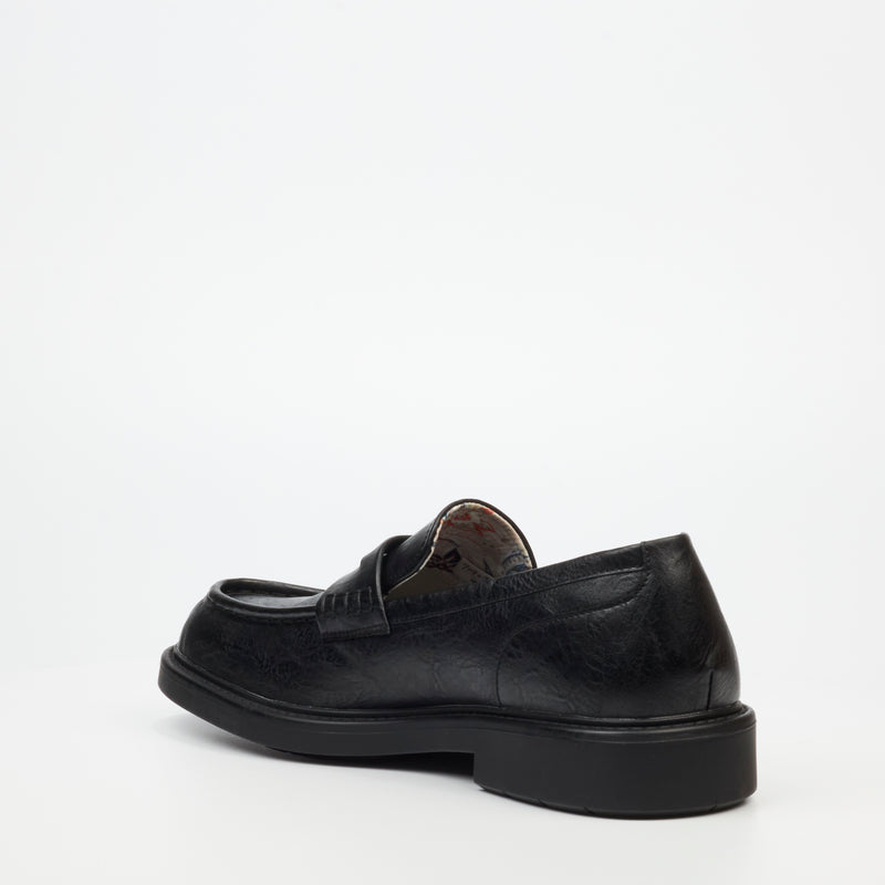 Mazerata Jones 1 Faux Wax Formal - Black footwear Mazerata