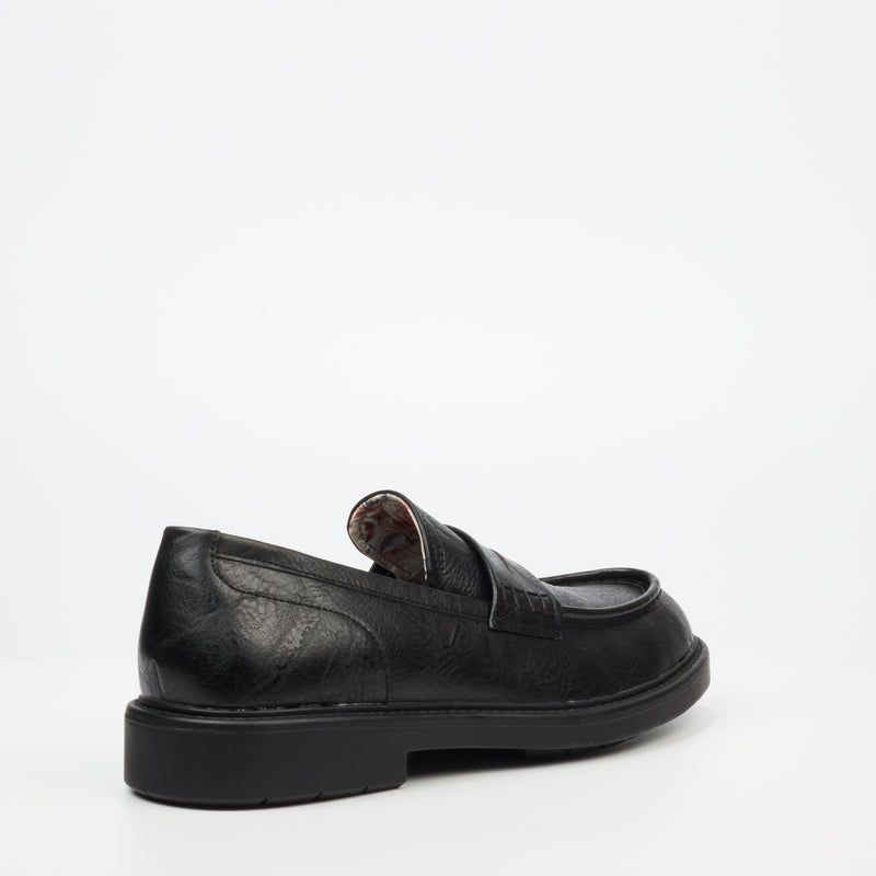 Mazerata Jones 1 Faux Wax Formal - Black footwear Mazerata