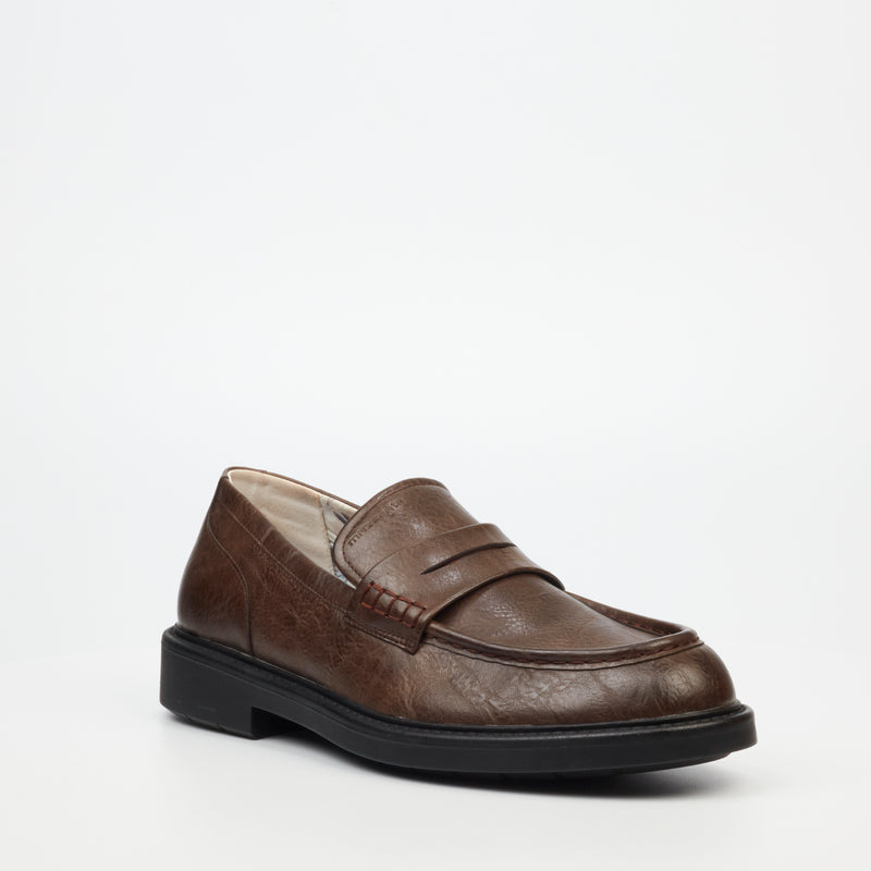 Mazerata Jones 1 Faux Wax Formal - Chocolate footwear Mazerata