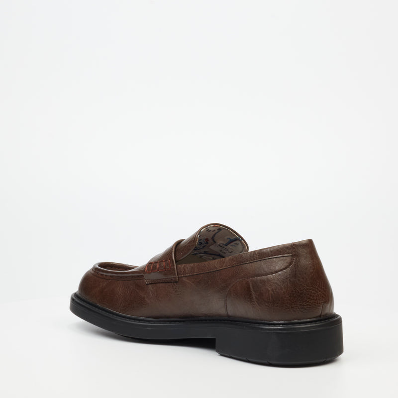 Mazerata Jones 1 Faux Wax Formal - Chocolate footwear Mazerata