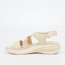 Butterfly Feet Jordis 1 Flatform - Beige footwear Butterfly Feet