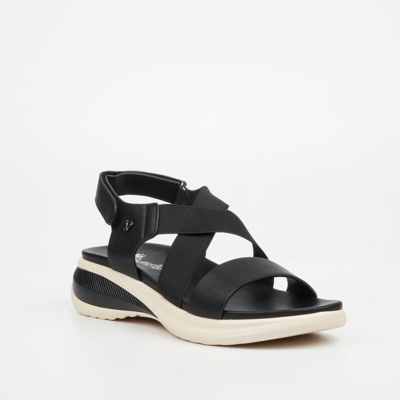 Butterfly Feet Jordis 1 Flatform - Black footwear Butterfly Feet