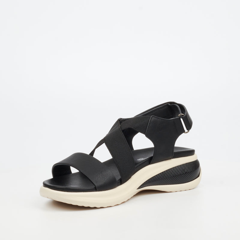 Butterfly Feet Jordis 1 Flatform - Black footwear Butterfly Feet