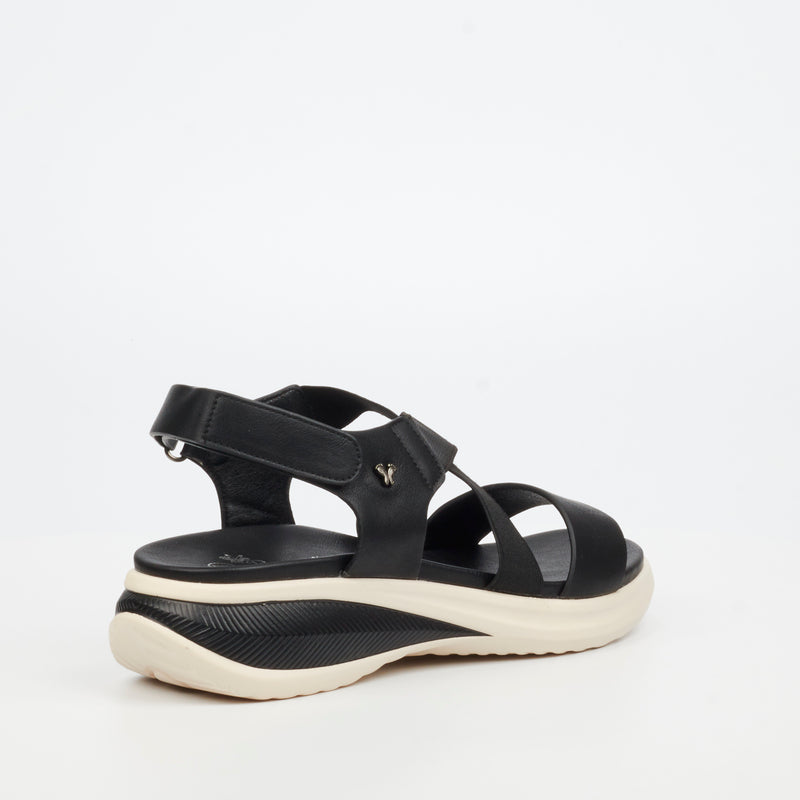 Butterfly Feet Jordis 1 Flatform - Black footwear Butterfly Feet