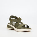 Butterfly Feet Jordis 1 Flatform - Olive footwear Butterfly Feet