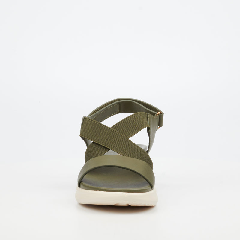 Butterfly Feet Jordis 1 Flatform - Olive footwear Butterfly Feet