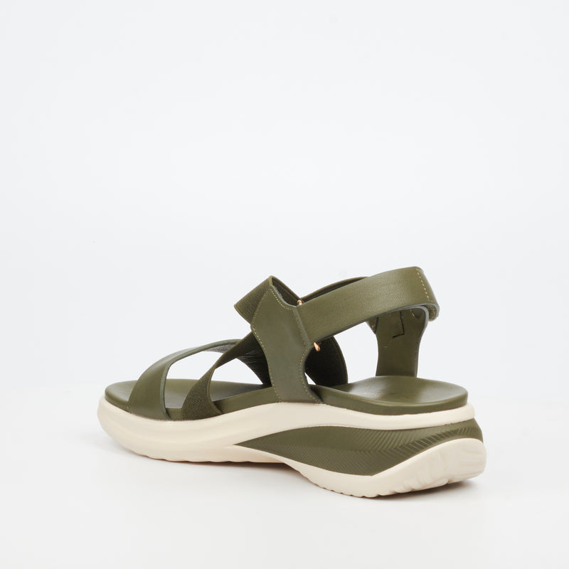 Butterfly Feet Jordis 1 Flatform - Olive footwear Butterfly Feet