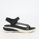 Butterfly Feet Jordis 2 Flatform - Black footwear Butterfly Feet