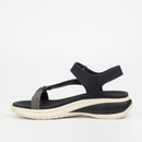 Butterfly Feet Jordis 2 Flatform - Black footwear Butterfly Feet