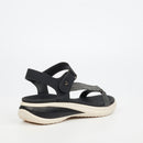 Butterfly Feet Jordis 2 Flatform - Black footwear Butterfly Feet