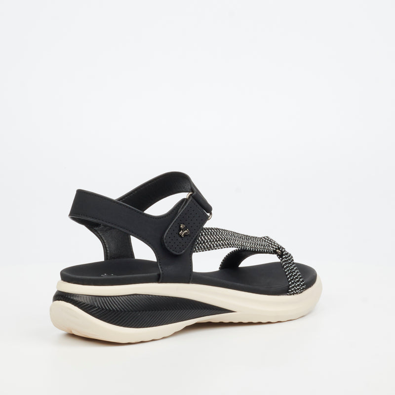 Butterfly Feet Jordis 2 Flatform - Black footwear Butterfly Feet