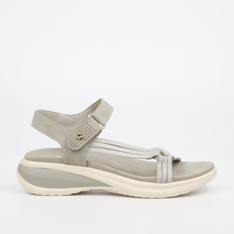 Butterfly Feet Jordis 2 Flatform - Grey footwear Butterfly Feet