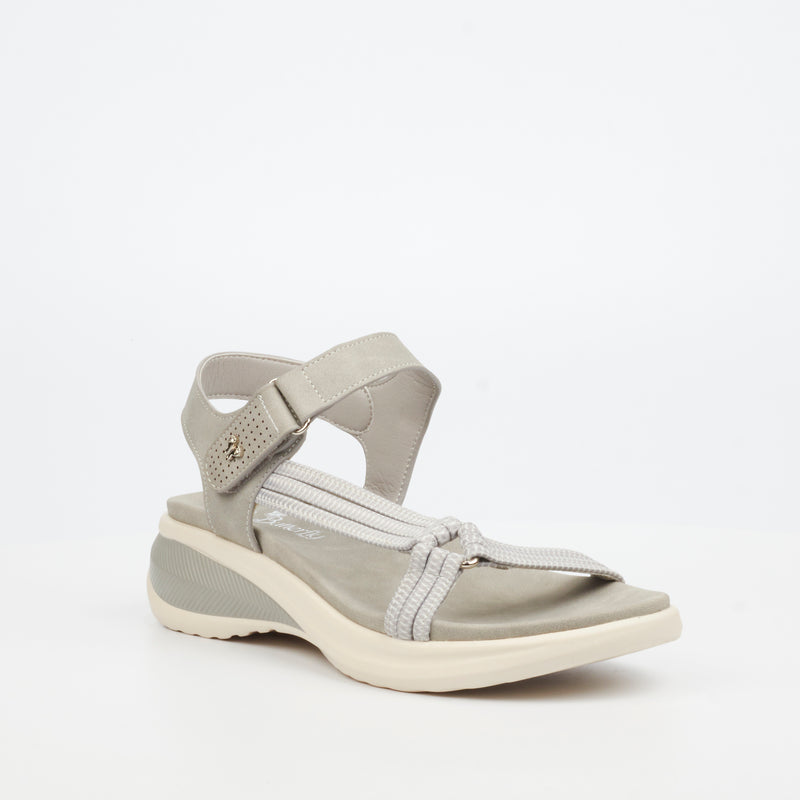 Butterfly Feet Jordis 2 Flatform - Grey footwear Butterfly Feet
